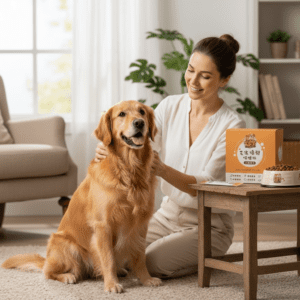 台灣家庭必備寵物皮毛保健：爆毛粉dcard激推的10倍鱉蛋粉，讓黃金獵犬擁有爆毛粉ptt熱議的柔順光澤手感。