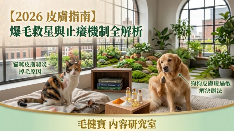 2026寵物皮膚健康粉劑全攻略