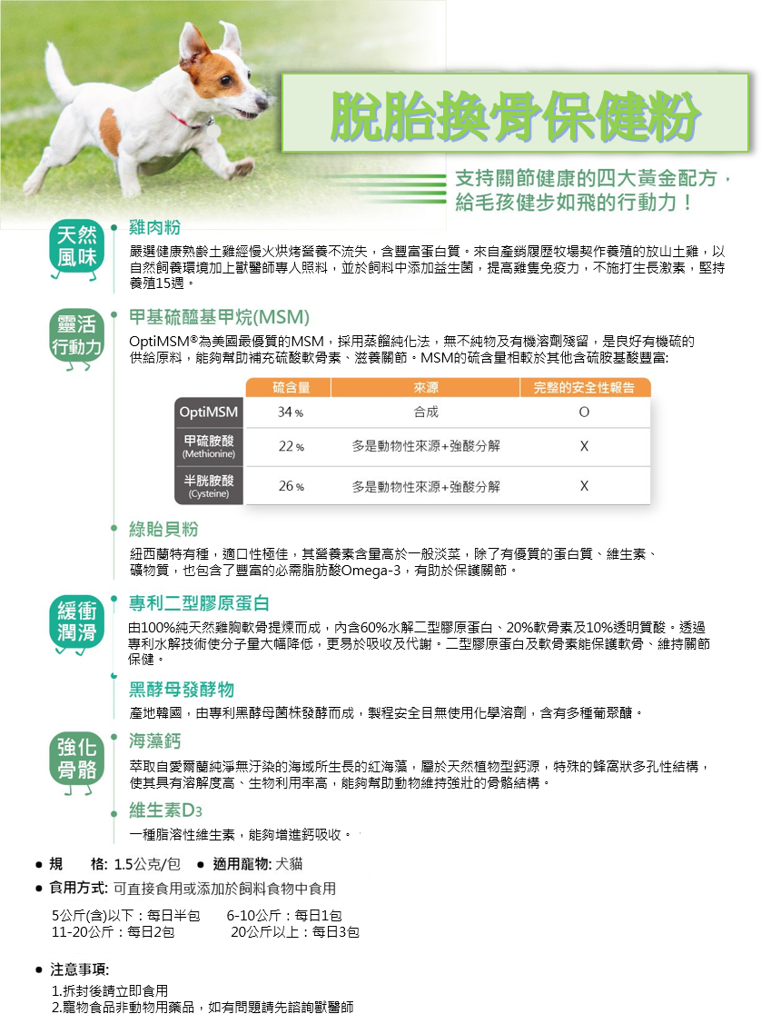 寵物關節 保健